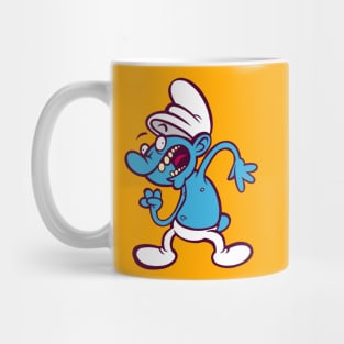 Angry Schtroumpf Mug